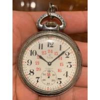 Reloj De Bolsillo De Cuerda Elgin De Ferrocarrilero, usado segunda mano   México 