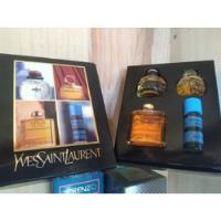 Miniatura Colección Perfum  Set Estuche Yves Saint Laurent  segunda mano   México 