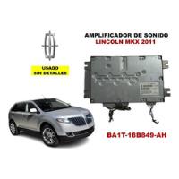 Amplificador De Sonido Lincoln Mkx 2011 Ba1t-18b849-ah segunda mano   México 