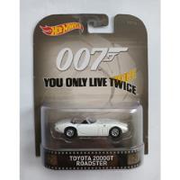 Hot Wheels Retro James Bond 007 Toyota 2000gt Roadster segunda mano   México 