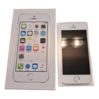  iPhone 5s Plata/silver 16gb Model A1533 Con Caja Y Manual, usado segunda mano   México 