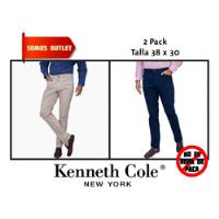 2 Pack Pantalon Para Caballero Kenneth Cole 38 X 30 Original segunda mano   México 