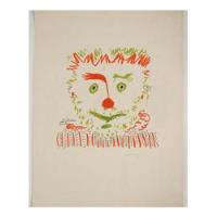 Usado, Le Clown - Litografia - Pablo Picasso - 1968 segunda mano   México 