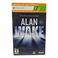 Alan Wake Xbox 360 Xbox One Tarjeta Codigo segunda mano   México 