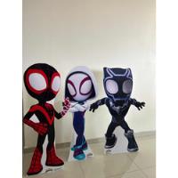 3 Clones De Fiesta Spin, Ghost Spider Y Black Panther segunda mano   México 