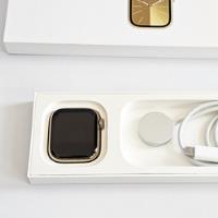 Apple Watch Serie 9 Oro 45mm Acero Inoxidable, Apple Care + segunda mano   México 