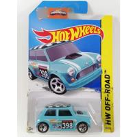 Usado, Hot Wheels Morris Mini Racer Vintage 398 Ajedrez Azul 80/250 segunda mano   México 
