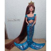 Barbie Midge Sirena Jewel Hair Mermaid 1995 Usada segunda mano   México 