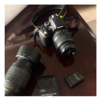 Usado,  Nikon D5200 Dslr, Dos Lentes (18 - 55 Mm), (55 - 200 Mm) segunda mano   México 