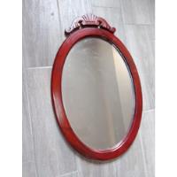 Espejo De Madera Tallado Tipo Antiguo Colgar 72cm segunda mano   México 