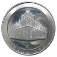 Medalla 100 Años Banamex 1884 - 1984 Plata Ley 0.925, usado segunda mano   México 