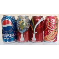 Usado, 1 Lata Pepsi-cola Y 3 Latas Coca-cola Retro Vintage  segunda mano   México 