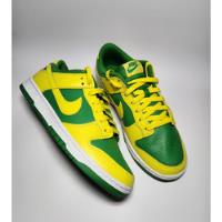 Usado, Tenis Zapatos Nike Sb Dunk Brasil Amarillos Con Verde Origin segunda mano   México 