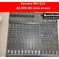 Consola Mezcladora Yamaha Mx12/4 segunda mano   México 