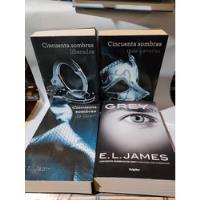 Tetralogía 50 Sombras De Grey E. L. James 4 Tomos segunda mano   México 
