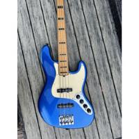 Usado, Bajo Electrico Fender Jazz Bass American Ultra Cobra Blue segunda mano   México 