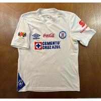Jersey Cruz Azul Visitante 2013-2014 - M - Mariano Pavone segunda mano   México 