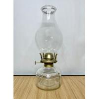Quinqué Lámpara De Petróleo Vintage De Vidrio De 1950, usado segunda mano   México 