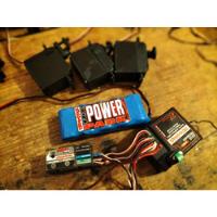 Usado, Traxxas Servo 2055 Batería Power Pack Electrónica Revo 3.3 segunda mano   México 
