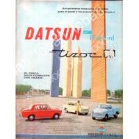Usado, Cartel Retro Autos Nissan Datsun Bluebird Tizoc 1961 804 segunda mano   México 