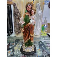 Figura, Imagen Religiosa San José 30cm segunda mano   México 