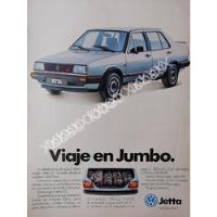 Cartel Retro Autos Volkswagen Jetta Gt 1986 /29 segunda mano   México 