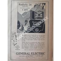 Cartel Radios Radiola Mod. 26 General Electric 1920s 120, usado segunda mano   México 