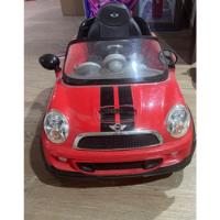 Carro A Batería Para Niños Prinsel Mini Cooper S  Color Rojo, usado segunda mano   México 