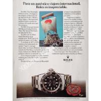 Cartel Relojes Rolex Oyster Perpetual Gmt Master 1980s 82 segunda mano   México 