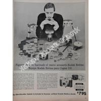 Cartel Retro Camaras Kodak Retina 1950s /556 segunda mano   México 