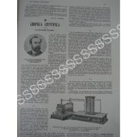 Cartel De Jacques Arsène L Inventa El Desfibrilador 1909 segunda mano   México 