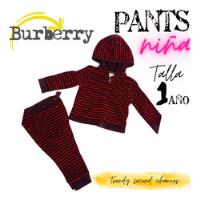 Pants Burberry Bebe Rayado Rojo 2 Piezas. La Segunda Bazar, usado segunda mano   México 