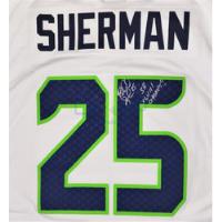 Jersey Autografiado Richard Sherman Seattle Seahawks Nike segunda mano   México 