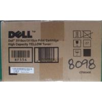 Toner Dell Ct350455 Amarillo, usado segunda mano   México 
