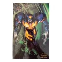 1994 Flair Prints Wolverine Oversized Art Card 6.5 X 10 PuLG segunda mano   México 
