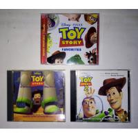 Toy Story 1,2y3- 3cds+1dvd Soundtrack N Español Pixar Disney, usado segunda mano   México 