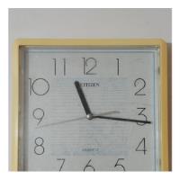 Reloj Pared, Citizen, 20cm X 20cm (vintage), Reparar/piezas., usado segunda mano   México 