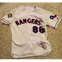 Jersey Vintage Rawlings Rangers Texas 100 Años Bordado Mlb segunda mano   México 