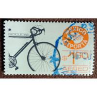 Timbre Postal Sello Estampilla Bicicletas segunda mano   México 
