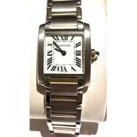 Usado, Reloj Cartier Tank Francaise Acero Y Oro Para Dama (2384) segunda mano   México 
