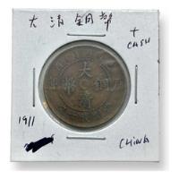 Usado, Wow Moneda Antigua De China Ten Cash Año 1911 Cobre segunda mano   México 
