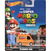 Hot Wheels Premium Mario Bros Plumber Van Nuevo Original, usado segunda mano   México 