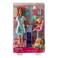 Barbie Dentista Tez Morenita Profesiones Mattel 2022 Morena, usado segunda mano   México 