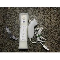 Control Original De Wii Blanco Con Motion Plus + Nunchuck, usado segunda mano   México 