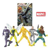  Marvel Legends 5 Pack Spiderman Black Suit Moltenman Jabali segunda mano   México 