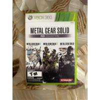 Metal Gear Solid Hd Collection Xbox 360 Original Impecable, usado segunda mano   México 