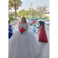 Hermoso Vestido De Novia Corte Princesa  segunda mano   México 
