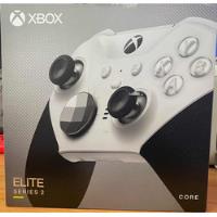 Control Xbox One Elite Series 2 Core Blanco Con Gatillos segunda mano   México 