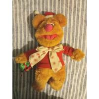Los Muppets Oso Fozzie Navideño, Christmas Bear Original, usado segunda mano   México 
