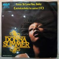 Donna Summer Love To Love You Baby Vinilo Ep 45 Rpm Promo segunda mano   México 